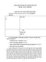 Giúp học sinh lớp 6 làm tốt bài văn miêu tả 