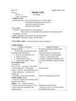 grade 12 nguyễn thành viễn unit one home life period 2 reading time 45 minutes objectives 1 educational aim at the end of the lesson sts will be able to understand the passage about home life gue