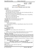 ngaøy soaïn tr­êng thcs liªn thñy gi¸o ¸n tin häc líp 9 tr­êng thcs liªn thñy gi¸o ¸n tin häc líp 9 ngµy so¹n 08 2009 ngµy d¹y 08 2009 ch­¬ng i mạng máy tính và internet tiõt 1 bµi 1 tõ m¸y týnh