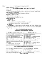 tuần 7 tuần 7 thứ hai ngày 19 tháng 10 năm 2009 tin học khối 4tiết 13 14 bài 4 vẽ hình e – líp hình tròn a mục tiêu tiết 1 giúp học sinh biết cách vẽ hình e – líp hình tròn biết được các kiểu khá