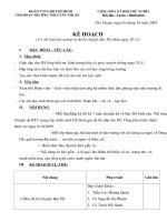 Ke hoach Thi Bao tuong va ke chuyen Bac Ho 2011