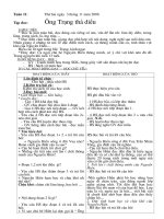 tuçn 11 thø hai ngµy 3 th¸ng 11 n¨m 2008 tuçn 11 thø hai ngµy 3 th¸ng 11 n¨m 2008 tëp ®äc ¤ng tr¹ng th¶ diòu i môc tiªu §äc l­u lo¸t toµn bµi ®äc ®óng c¸c tiõng cã ©m vçn dô lén nh­ lµm lêy diòu