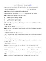 71 câu ôn luyện từ và câu lớp 3