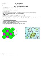 ngaøy soaïn giaùo aùn lôùp 11ban cô baûn giaùo vieân mai thaønh trung chöông i söï ñieän li muïc tieâu cuûa chöông 1 kieán thöùc cho hoïc sinh bieát caùc khaùi nieäm veà söï ñieän li chaát ñieän l