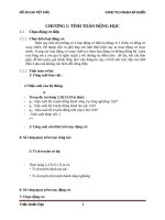 Đồ án chi tiết máy tính toán động học 