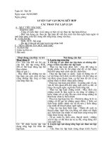 tuçn 10 tiõt 30 gi¸o viªn nguyôn thþ hoµ tuçn 10 tiõt 30 ngµy so¹n 26102009 ngµy gi¶ng luyện tập vận dụng kõt hîp các thao tác lập luận a môc tiªu bµi häc gióp häc sinh cñng cè kiõn thøc vµ kü n¨ng