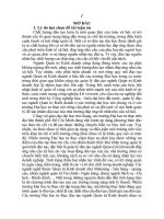 Quản lý đào tạo ngành quản trị kinh doanh ở các trường đại học tư thục trên địa bàn thành phố hồ chí minh đáp ứng nhu cầu xã hội TT 