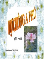 vợ chồng a phủ tô hoài người soạn thúy nhài i tìm hiểu chung 1 tác giả tô hoài tên thật là nguyễn sen sinh năm 1920 quê hà đông ông viết văn từ trước cmt8 nổi tiếng với dế mèn phiêu lưu kí nhà vă