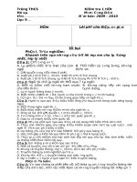 tr¦êng thcs ti£n th¾ng thø tr­êng thcs hä vµ tªn líp 9 kióm tra 1 tiõt m«n c«ng d©n n¨m häc 2009 2010 §ióm lêi phª cña thçy c« gi¸o §ò bµi phçn i tr¾c nghiöm khoanh trßn vµo nh÷ng c©u tr¶ lêi mµ em c
