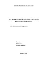 Tải Form bài thu hoạch bồi dưỡng theo tiêu chuẩn chức danh nghề nghiệp - Hướng dẫn làm bài thu hoạch nâng hạng chuẩn nghề nghiệp