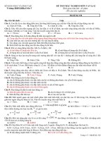 KIEM TRA 1TIET HKI 0910HOT