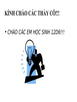 slide 1 kính chào các thày cô chào các em học sinh 12d6 kiểm tra bài cũ nêu sơ đồ khảo sát và vẽ đồ thị của hàm số viết công thức tính đạo hàm của hàm số hợp hd 1 sgk 2 công thức tính đạo hàm hs