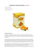 Mở sấy dẻo thổ nhĩ kỳ hộp 250g  116 000