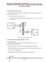 Đồ án môn học tổng hợp hệ thống truyền động điện 