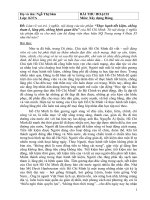 BÀI THU HOẠCH Môn Xây dựng Đảng: Làm rõ vai trò, ý nghĩa, nội dung của tác phẩm “Thực hành tiết kiệm, chống tham ô, lãng phí, chống bệnh quan liêu” của Hồ Chí Minh. Từ nội dung, ý nghĩa tác phẩm đặt ra cho mỗi cán bộ đảng viên thực hiện NQ Trung ương 4 kh