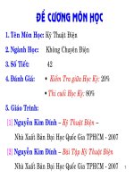 Bài giảng kỹ thuật điện  Nguyễn Kim Đính