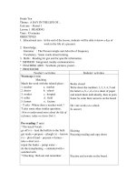 grade ten grade ten theme a day in the life of unit one period 1 lesson 1 reading time 45 minutes objectives 1 educational aim at the end of the lesson students will be able to know a day of work in