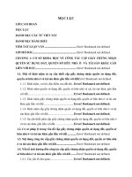 Hoàn thiện công tác cấp giấy chứng nhận quyền sử dụng đất quyền sở hữu nhà ở và tài sản khác gắn liền với đất trên địa bàn huyện thường tín hà nội (tt) 