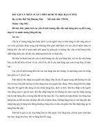 Bài tập cá nhân môn kinh tế học đại cương hãy phân tích các yếu tố ảnh hưởng đến cầu một hàng hóa cụ thể trong thực tế và minh chứng bằng đồ thị 