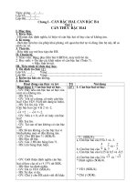 ngµy gi¶ng líp 9a líp 9b ch­¬ng i c¨n bëc hai c¨n bëc ba tiõt 1 c¨n thøc bëc hai i môc tiªu 1 kiõn thøc hs n¾m ®­îc ®þnh nghüa ký hiöu vò c¨n bëc hai sè häc cña sè kh«ng ©m 2 kü n¨ng biõt