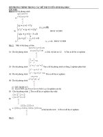 8 hö ph­¬ng tr×nh trong c¸c ®ò thi tuyón sinh ®¹i häc c¸c vý dô bµi 1 gi¶i hö ph­¬ng tr×nh a b đh k’ b 2009 c x y r đh k’ d 2009 bµi 2 mét sè hö d¹ng c¬ b¶n 1 cho hö ph­¬ng tr×nh a gi¶i hö kh