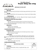 hoï vaø teân gi¸o ¸n h§ngll8 n¨m häc 2009 2010 chñ ®ióm th¸ng 9 truyòn thèng nhµ tr­êng bçu ban c¸n sù líp a yeâu caàu giaùo duïc nhaän thöùc hieåu ñöôïc vai troø quan troïng cuûa ñoäi nguõ caùn boä