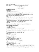 hoïc vaàn ngaøy soaïn 09102009 ngaøy giaûng thöù hai ngaøy 19 thaùng 10 naêm 2009 hoïc vaàn baøi 30 ua öa i muïc ñích yeâu caàu 1 kieán thöùc bieát caáu taïo cuûa vaàn ua öa ñoïc vaø vieát ñöôïc