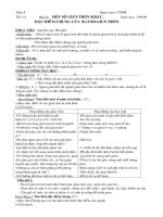 giaùo aùn sinh học 7 gv voõ nhaät anh tuaàn 8 ngaøy soaïn 27908 tieát 14 baøi 14 moät soá giun troøn khaùc ngaøy daïy 29908 ñaëc ñieåm chung cuûa ngaønh giun troøn imuïc tieâu qua baøi naøy hs ph