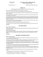 HƯỚNG DẪN KẾ TOÁN ÁP DỤNG CHO TỔ CHỨC TÀI CHÍNH VI MÔ