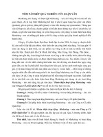 Hoàn thiện hoạt động marketing mix của công ty cổ phần quân đạt (tt) 