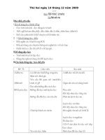 thứ hai ngày 14 tháng 12 năm 2009 thứ hai ngày 14 tháng 12 năm 2009 moân taäp ñoïc 2 tieát baøi hai anh em i muïc ñích yeâu caàu 1 reøn kó naêng ñoïc thaønh tieáng ñoïc trôn toaøn baøi – ñoïc ñ