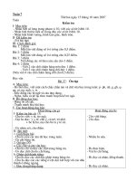 tuçn 7 thø hai ngµy 15 th¸ng 10 n¨m 2007 to¸n kióm tra i môc tiªu nhën biõt sè l­îng trong ph¹m vi 10 viõt c¸c sè tõ 0 ®õn 10 nhën biõt thø tù mçi sè trong d y c¸c sè tõ 0 ®õn 10 nhën biõt h×nh vu«ng