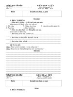 Kiem tra 1 tiet CN 7 lan 1