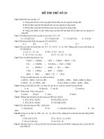 ®ò thi thö sè 25 ®ò thi thö sè 25 c©u 1 ph¸t bióu nµo sau ®©y sai a trong mét chu k× tõ tr¸i sang ph¶i ®é ©m ®iön cña c¸c nguyªn tè t¨ng dçn b §é ©m ®iön cµng lín th× týnh phi kim cña c¸c nguyªn tè