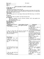 ngµy so¹n tr­êng thcs kh¸nh ninh gi¸o ¸n ho¸ häc 9 ngµy so¹n ký duyöt ngµy d¹y tuçn tiõt 37 axit cacbonic vµ muèi cacbonat i môc ®ých yªu cçu 1 kiõn thøc n¾m ®­îc axit cacbonic lµ mét axit yõu n¾m ®­î