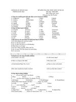 de thi hoc sinh gioi cap quan