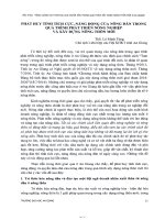 Phat huy TH cuc, nang dong cua ND trong QT PTNN  XD NT moi 