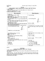 tuçn 13 thø hai ngµy 23 th¸ng 11 n¨m 2009 tuçn 13 thø hai ngµy 23 th¸ng 11 n¨m 2009 tiết 2 to¸n giíi thiöu nh©n nhèm sè cã hai ch÷ sè víi 11 i môc tiªu gióp hs biõt c¸ch vµ cã kü n¨ng nh©n nhèm sè cã