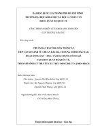 Chuẩn đầu ra công dân toàn cầu tiếp cận so sánh từ chuẩn đầu ra, chương trình đào tạo, hoạt động dạy   học, và hoạt động đánh giá tại khoa quan hệ quốc tế , theo mô hình lý thuyết cấu trúc đồng bộ của j 