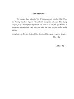 Vấn đề giảng dạy môn triết học MácLênin tại Trường Chính trị Nguyễn Văn Linh tỉnh Hưng Yên hiện nay Thực trạng và giải pháp.