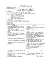 bµi so¹n m«n h×nh häc 6 gi¸o ¸n h×nh 6 n¨m häc 2009 2010 m«n h×nh häc 6 ngµy so¹n 19 8 2009 ngµy d¹y 22 8 2009 ch​­¬ng i §o¹n th¼ng tiõt 1 §ióm – §­​êng th¼ng i môc tiªu kiõn thøc hs n¾m ®­​îc thõ