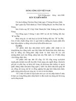 bang nhan xet dang vien