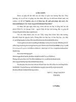 (Luận văn thạc sĩ file word) Nghiên cứu cơ sở khoa học và đề xuất giải pháp cấp nước cho khu kinh tế du lịch Cồn Vành huyện Tiền Hải tỉnh Thái Bình