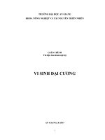 Giáo trình vi sinh đại cương 