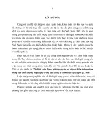 Tóm tắt luận án Tiến sĩ: Nghiên cứu đánh giá trọng yếu và rủi ro kiểm toán nhằm nâng cao chất lượng hoạt động trong các công ty kiểm toán độc lập Việt Nam