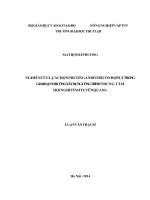 (Luận văn thạc sĩ file word) Nghiên cứu lựa chọn phương án bố trí vốn hợp lý trong giai đoạn thi công xây dựng công trình trung tâm hội nghị tỉnh Tuyên Quang