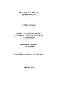 Tóm tắt luận văn Thạc sỹ Khoa học: Nghiên cứu khả năng hấp phụ các ion kim loại Cu (II), Zn (II), Pb (II) của axit humic