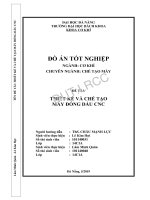 Thiết kế và chế tạo máy đóng dấu cnc 