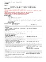 thöù saùu ngaøy 28 thaùng 08 naêm 2009 tuaàn 1 tieát 1 vieät nam ñaát nöôùc chuùng ta i muïc tieâu m« t¶ s¬ l­îc ®­îc vþ trý ®þa lý vµ giíi h¹n n­íc viöt nam trªn b¸n ®¶o §«ng d­¬ng thuéc khu vùc §«ng
