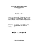 Xác định sự phân bố nội lực do ảnh hưởng của biến dạng theo thời gian trong kết cấu nhịp liên tục thi công theo phương pháp đúc hẫng 